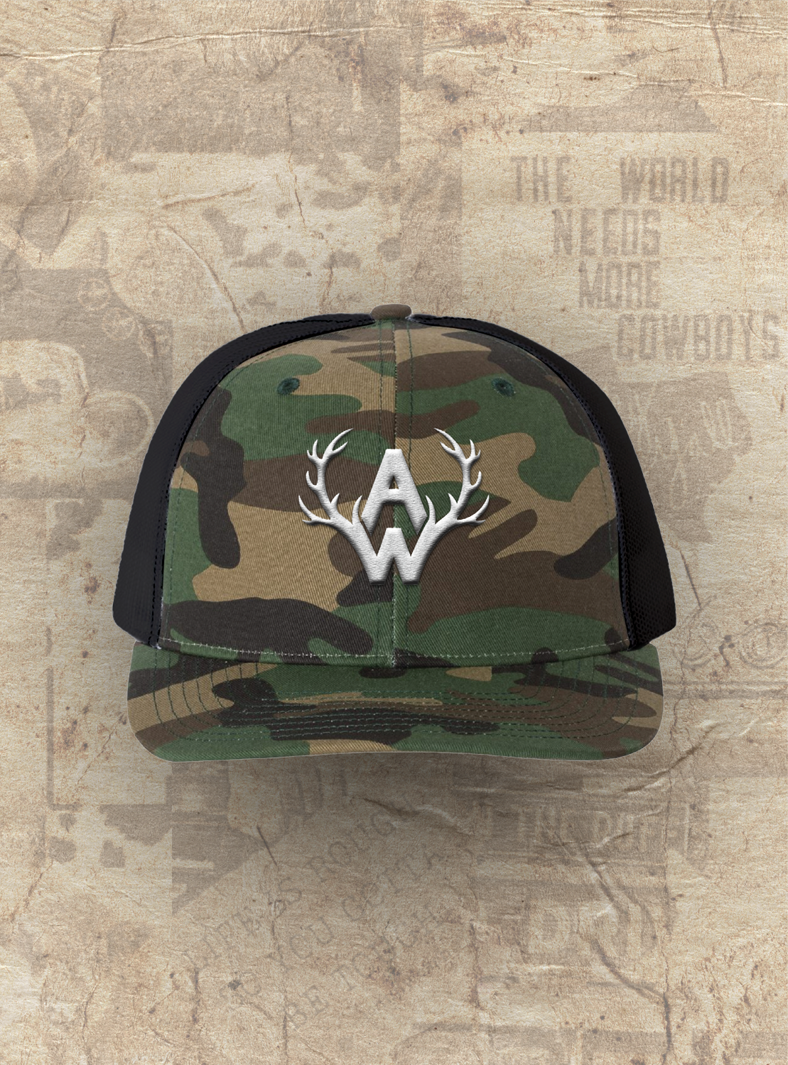 The Camo Cowboy Hat - Watson's Hat Shop