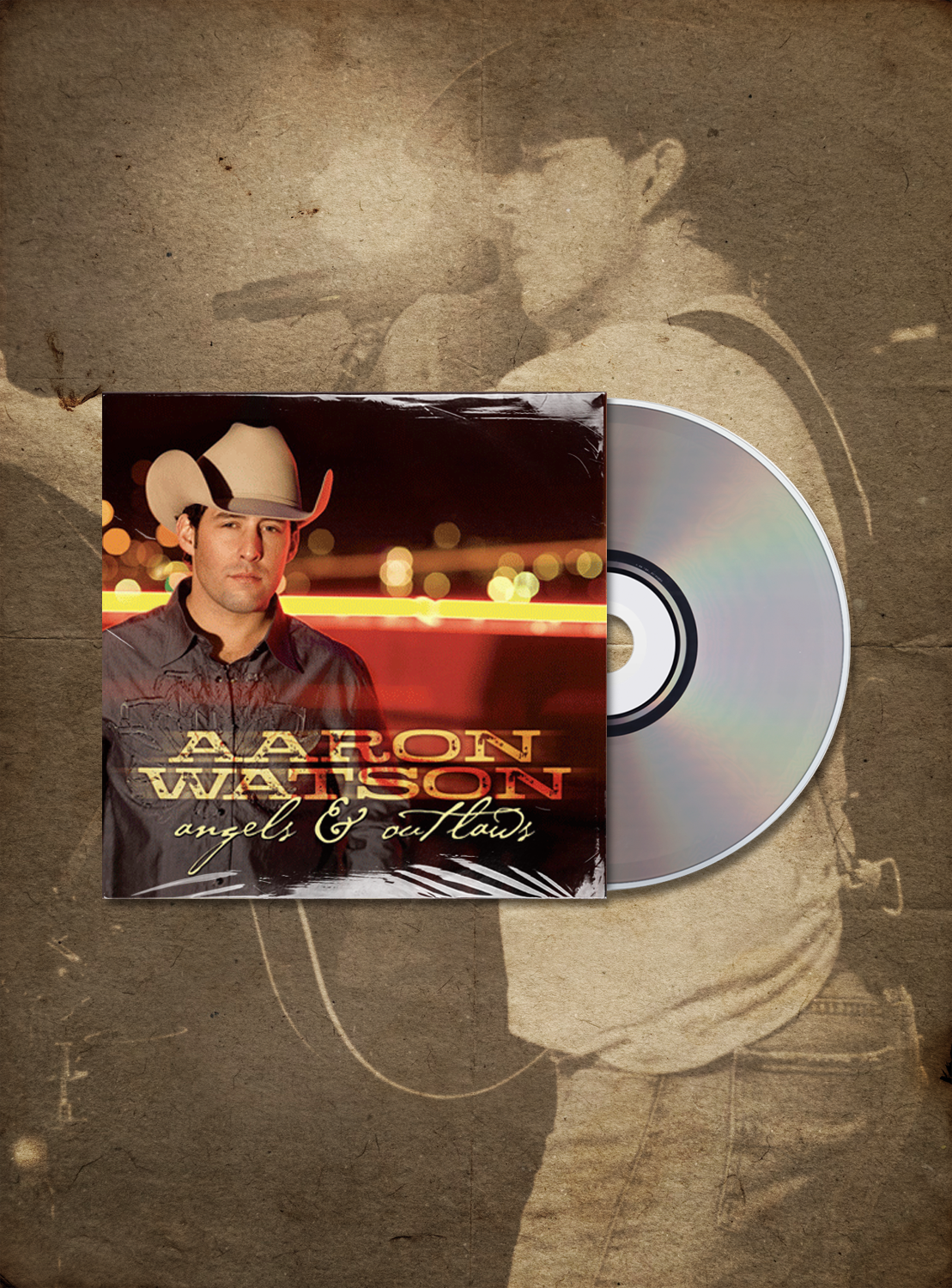 Aaron Watson-Angels & Outlaws CD 2007 | eBay