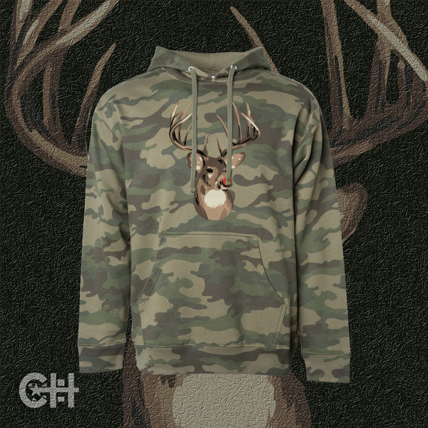 12 Point Rudolph Camo Hoodie