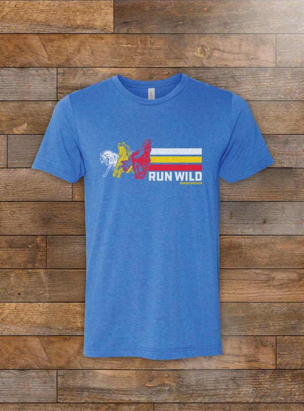Run Wild Royal Blue Tee