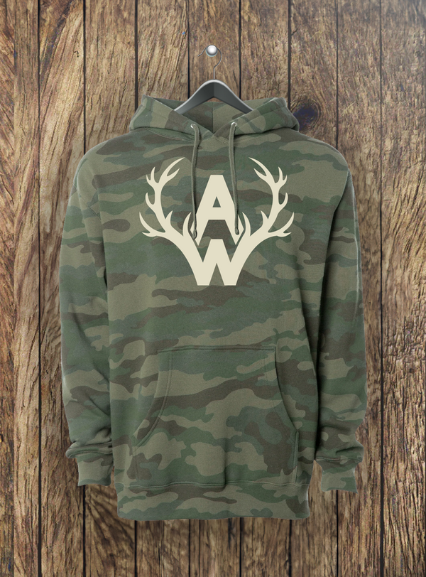 AW Buck Woodlands Camo Hoodie