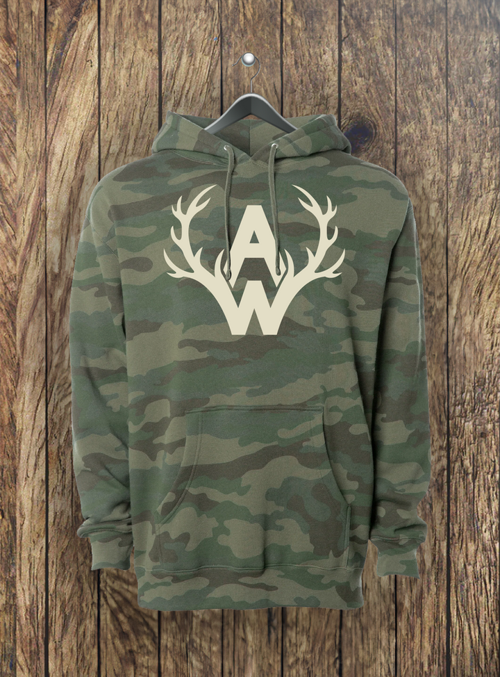 AW Buck Woodlands Camo Hoodie