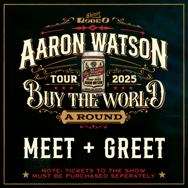 Private After-Show Meet + Greet and Photo with Aaron