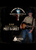 Private After-Show Meet + Greet and Photo with Aaron