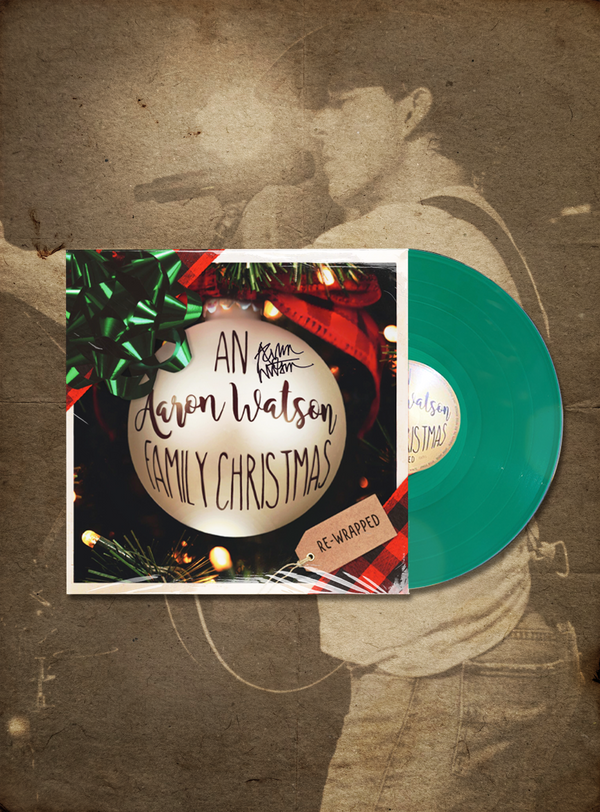Limited Edition Aaron Watson Family Christmas VINYL - Signed
