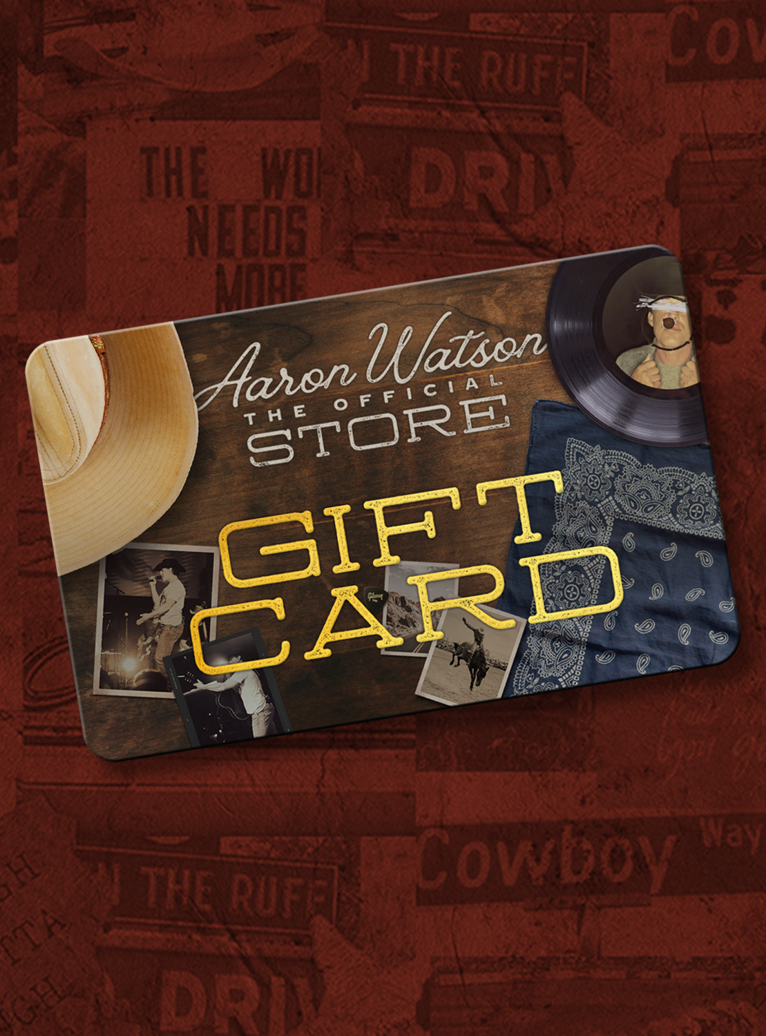Aaron Watson E-Gift card